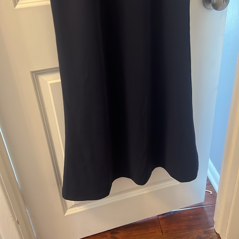 Lulu's Navy Blue Prom Dress - Picture 6 of 9